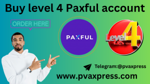 Buy level 4 Paxful account